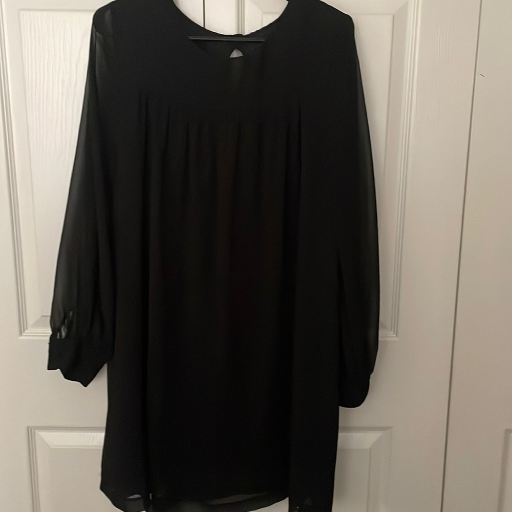 H&M Black simple dress
